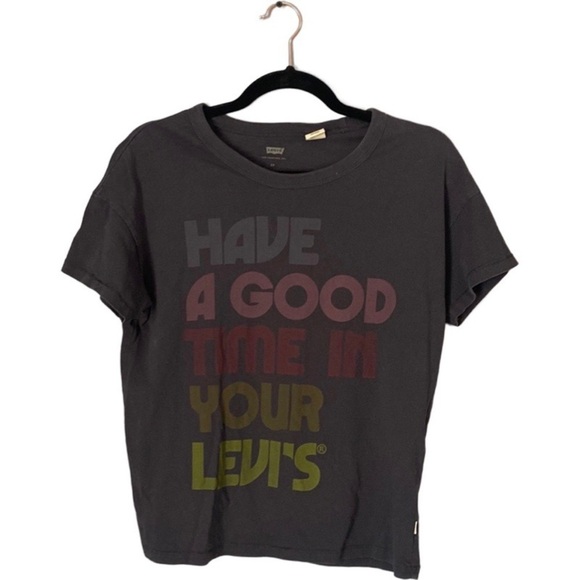 Levi’s graphic tee “Enjoy wearing your Levi’s” - Picture 1 of 3